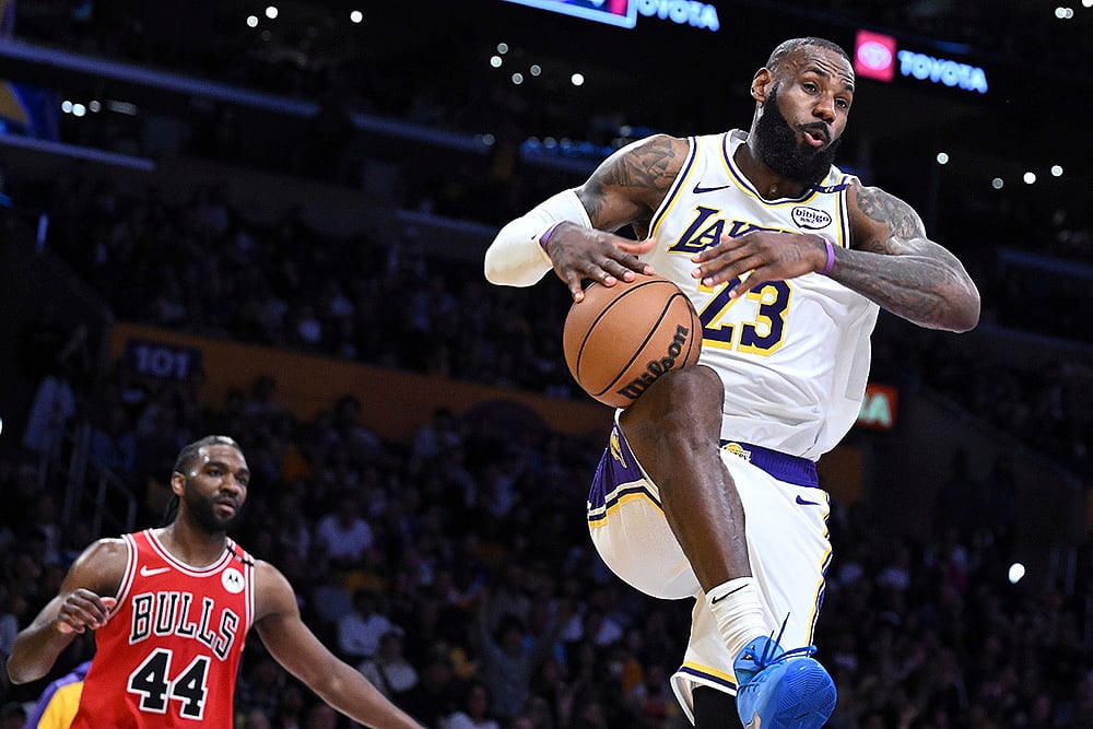 NBA Basketball: Chicago Bulls vs Los Angeles Lakers  - | Photo: AP/Wally Skalij
