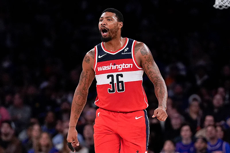 NBA Basketball 2024-25 New York Knicks Vs Washington Wizards: Marcus Smart