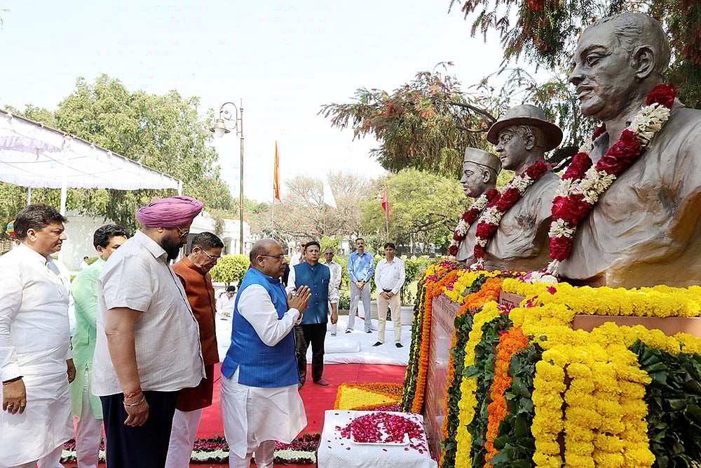 | Photo: PTI : Martyrdom anniversary of Bhagat Singh