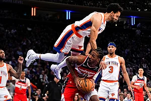 | Photo: AP/Julia Demaree Nikhinson : NBA 2024-25: New York Knicks Vs Washington Wizards