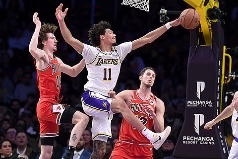 NBA Basketball: Chicago Bulls vs Los Angeles Lakers