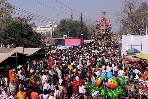 Rath ka Mela' festival in Vrindavan