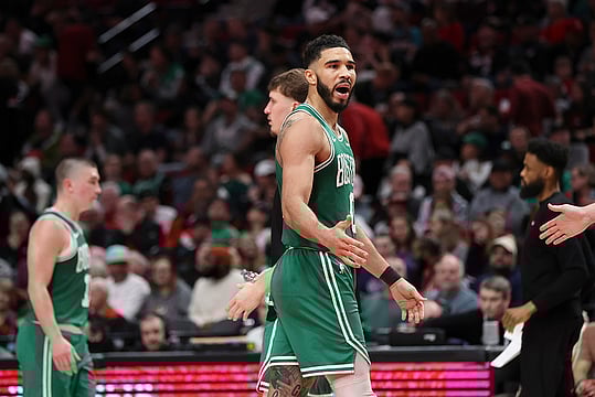 NBA: Jayson Tatum Helps Boston Celtics Pip Portland Trail Blazers 129-116