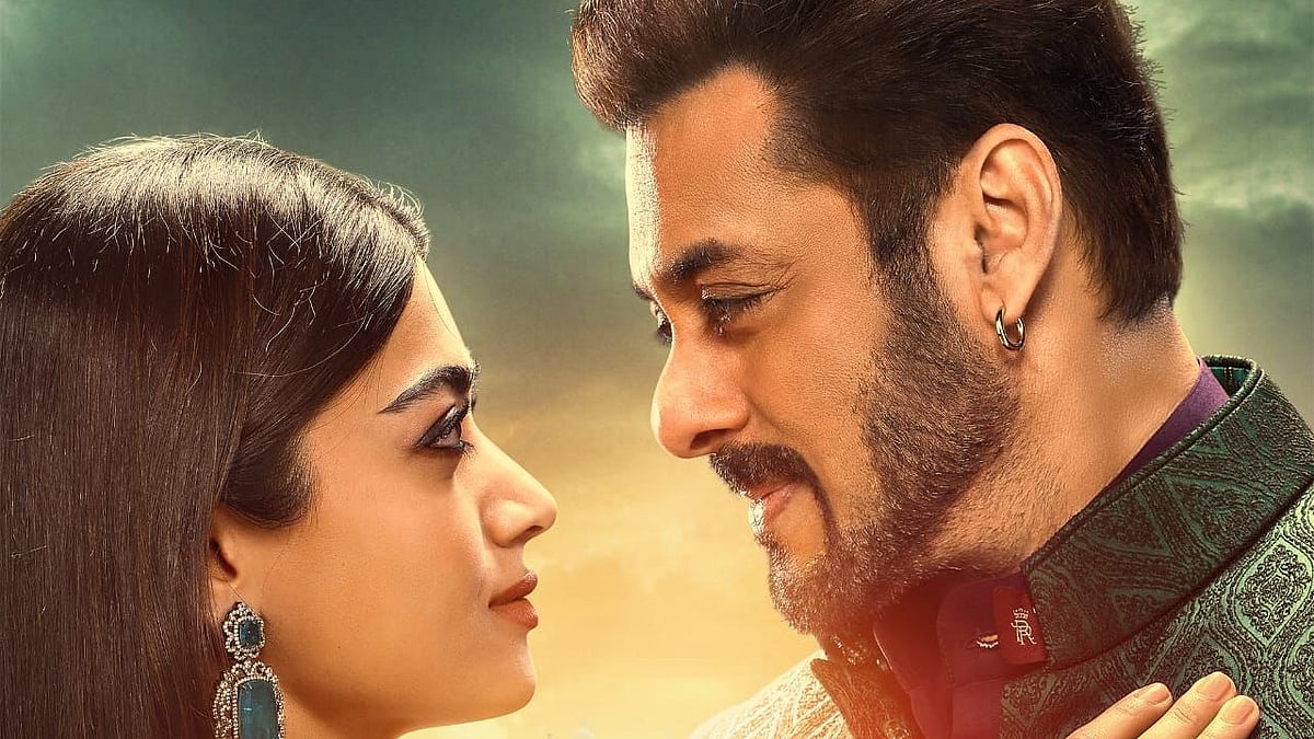 Instagram : Salman Khan and Rashmika Mandanna in Sikandar poster