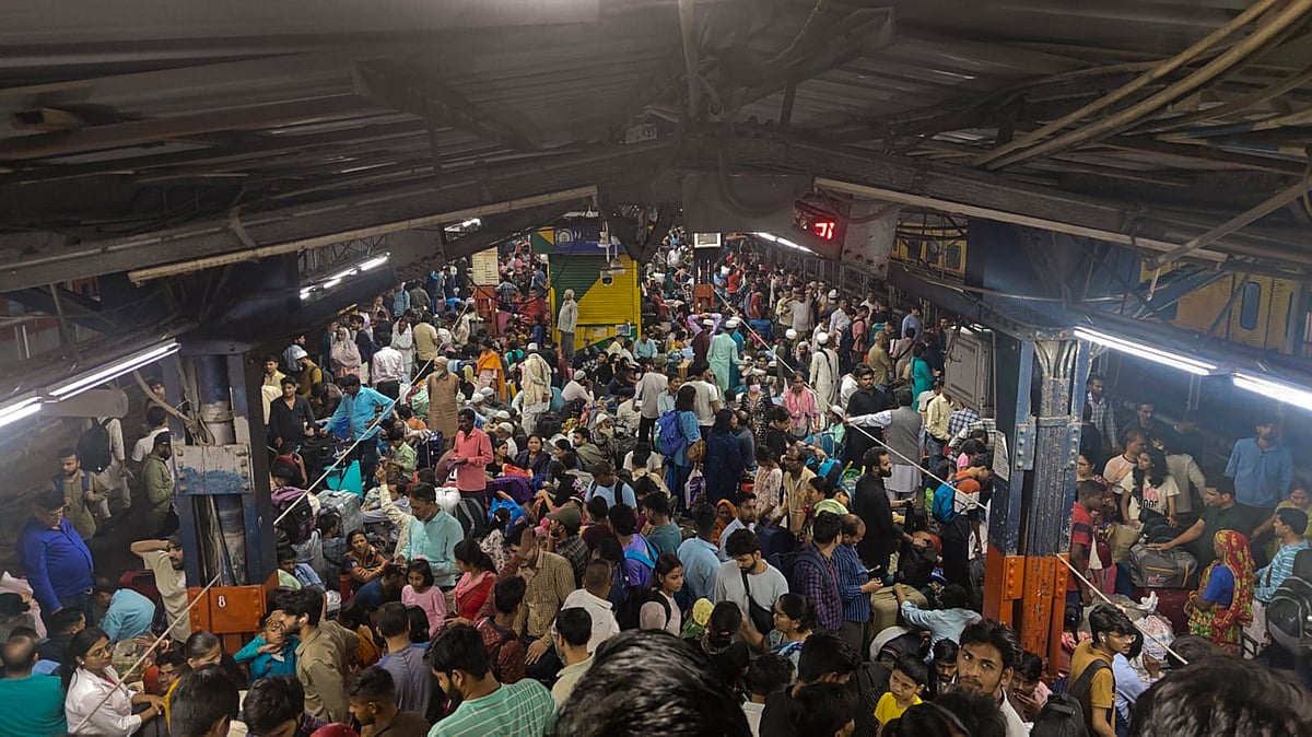 | PTI : Heavy rush at the New Delhi railway station, Sunday, March 23, 2025.