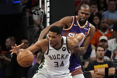 NBA Basketball: Phoenix Suns vs Milwaukee Bucks