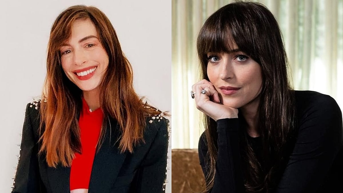 Instagram : Anne Hathaway and Dakota Johnson