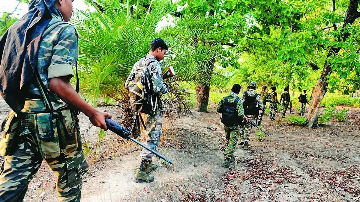 File Photo; Representative Image : Joint anti-Naxal operation triggers fresh gunbattle in Sukma; over 200 insurgents killed in Chhattisgarh this year. 