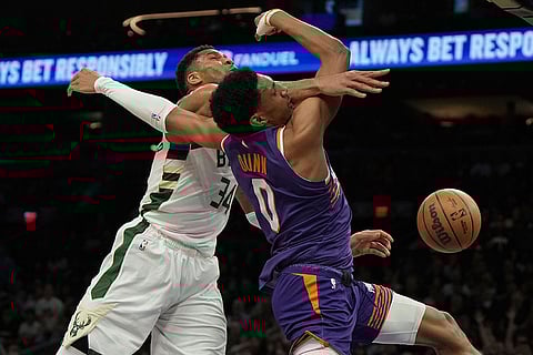 NBA Basketball: Milwaukee Bucks vs Phoenix Suns