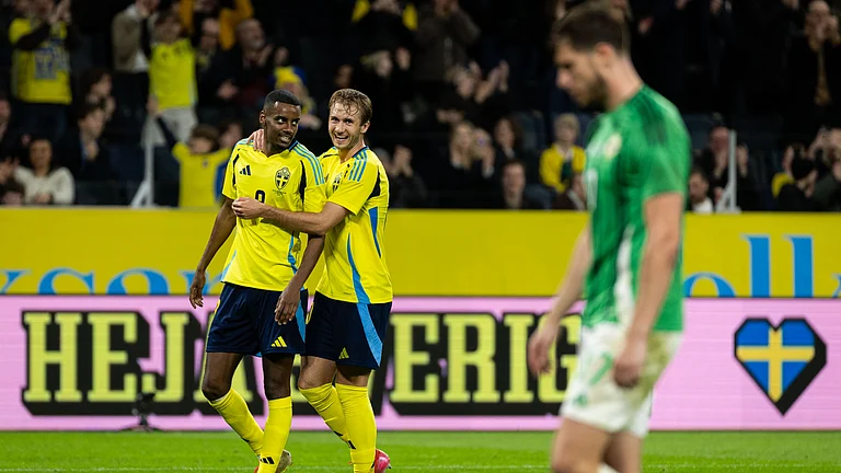 Northern Ireland could not handle Alexander Isak and company - null