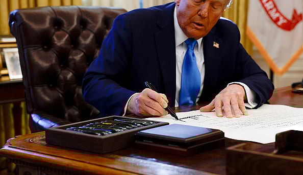 Getty images : U.S. President Donald Trump