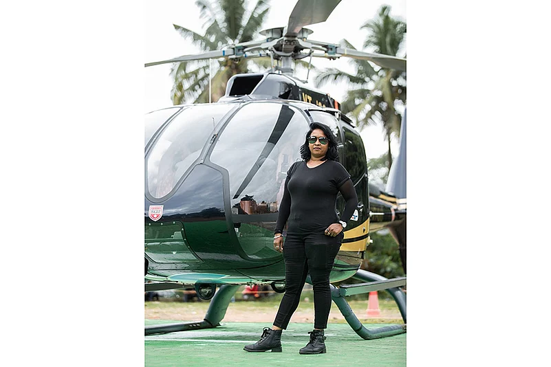 Female bouncer Anu Kunjumon