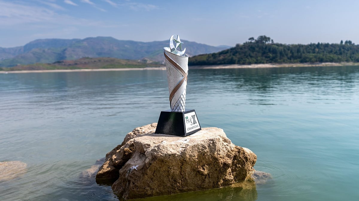 Photo: X | Pakistan Super League : Pakistan Super League (PSL) 2025 trophy.
