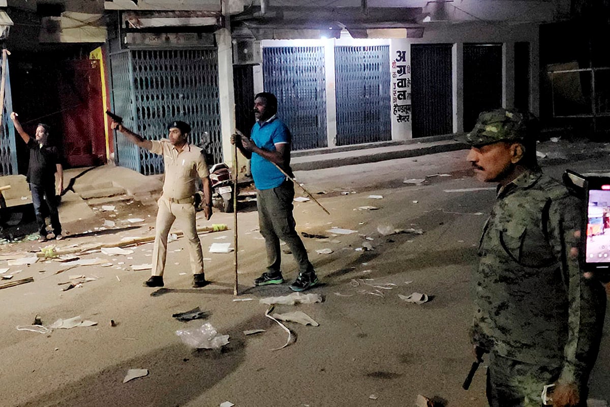 Clashes in Hazaribagh