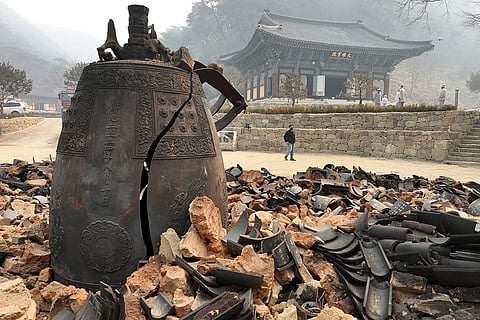 South Korea Wildfires