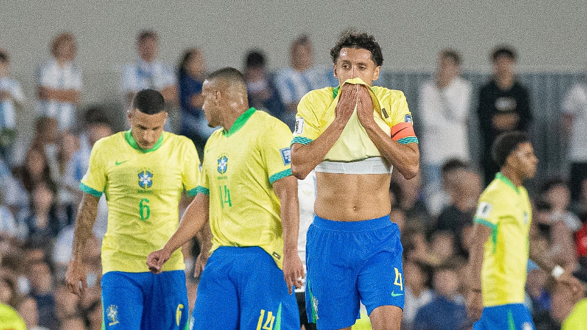 Brazil were thrashed by Argentina