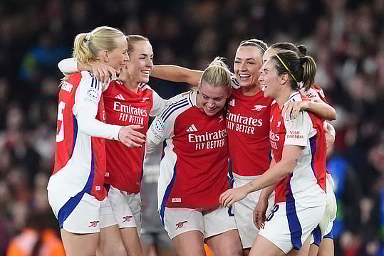 UEFA Women’s Champions League: Arsenal Pip Real Madrid 3-2 To Enter Semis