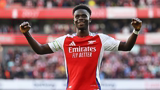 Arsenal Vs Real Madrid: Saka Returns To Gunners Training Two Weeks Before Champions League First Leg