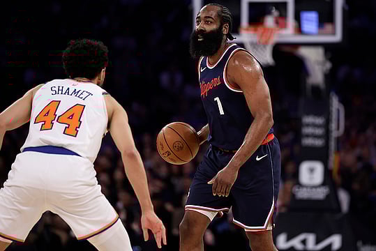 NBA: Harden, Leonard Power Clippers Past Knicks