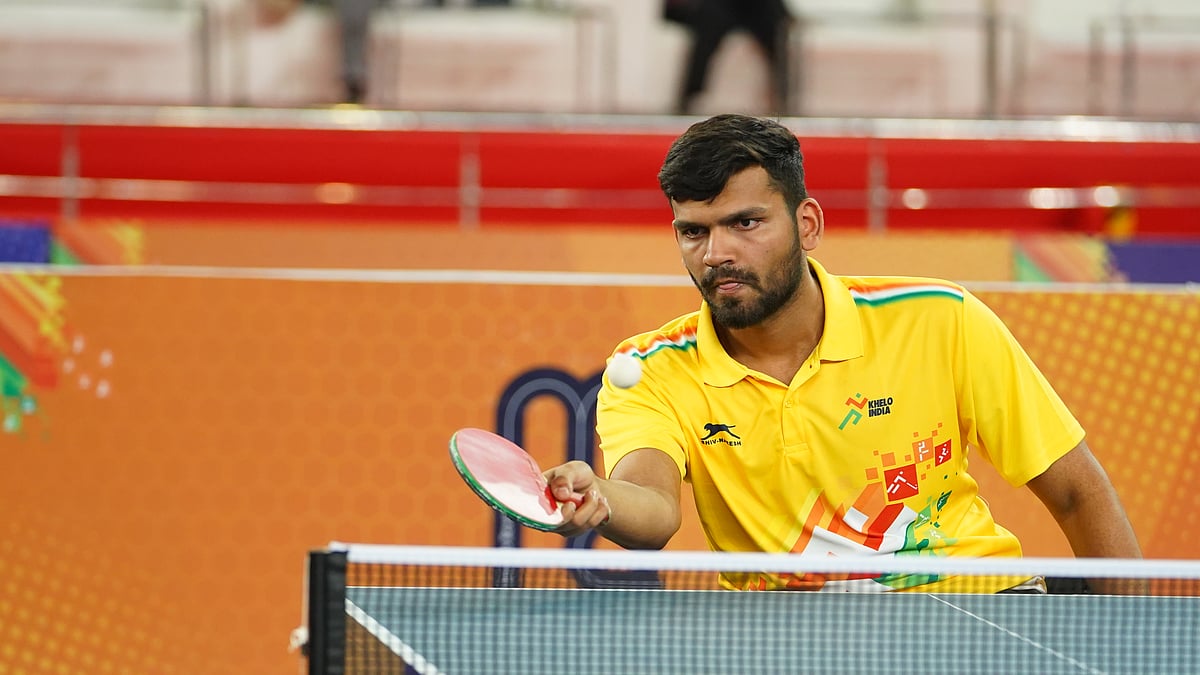 SAI : Rishit Vipul Nathwani won gold in the men's wheelchair class 5 event for Maharashtra.