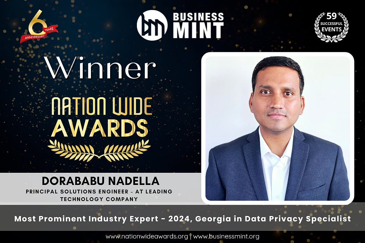 Dorababu Nadella Recognized As A Leader In Data Privacy, AI Governance, And Technology Innovation 