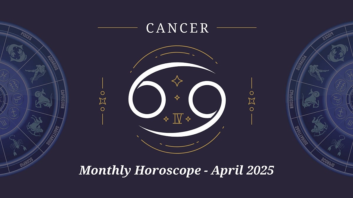 Cancer Monthly Horoscope for April 2025