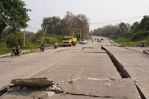 Earthquake in Myanmar