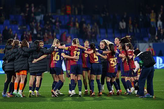 UEFA Women's Champions League: Barcelona Crush Wolfsburg 6-1 to Keep Treble Dream Alive"