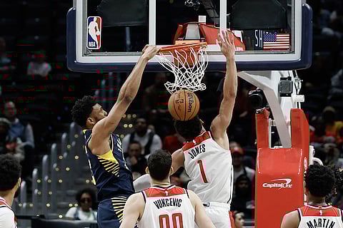 NBA Basketball: Washington Wizards vs Indiana Pacers