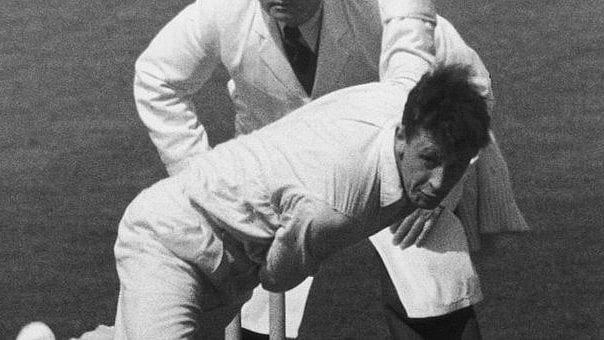 X/ICC : Bob Appleyard took four wickets for England in the famous 26 all-out innings of New Zealand.