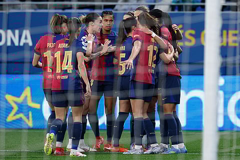 FC Barcelona and VfL Wolfsburg