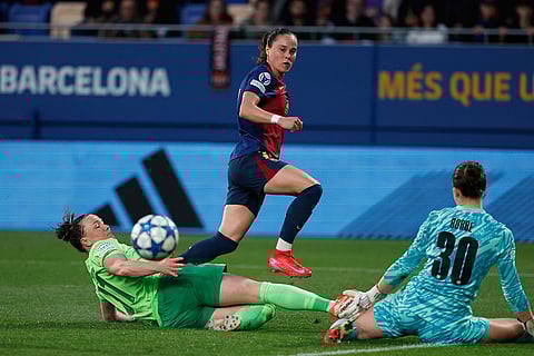 Spain Soccer Women's Champions League: VfL Wolfsburg vs FC Barcelona