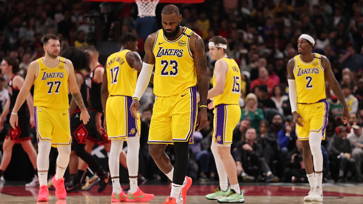 LeBron James and the Los Angeles Lakers suffered last-gasp heartbreak