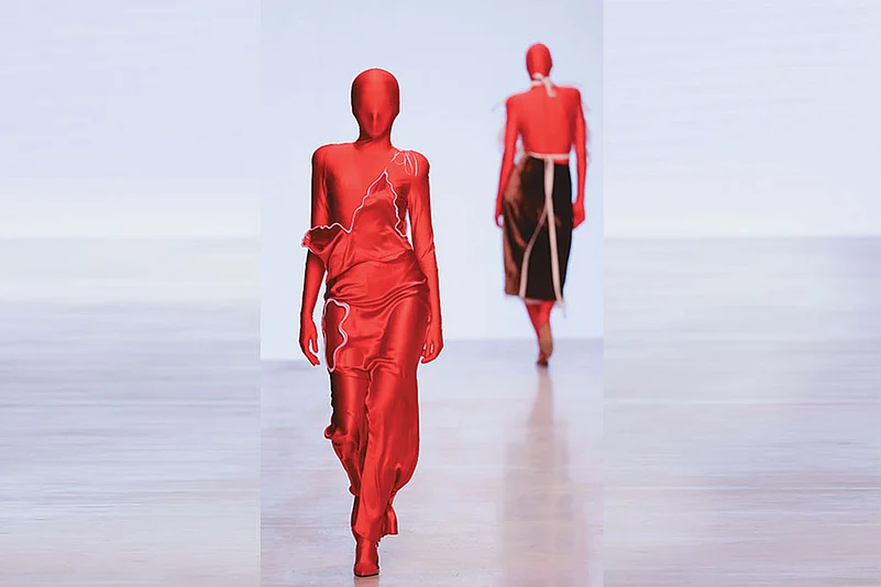 The Moscow-based Cosarêve show on the fourth day of the Moscow Fashion Week