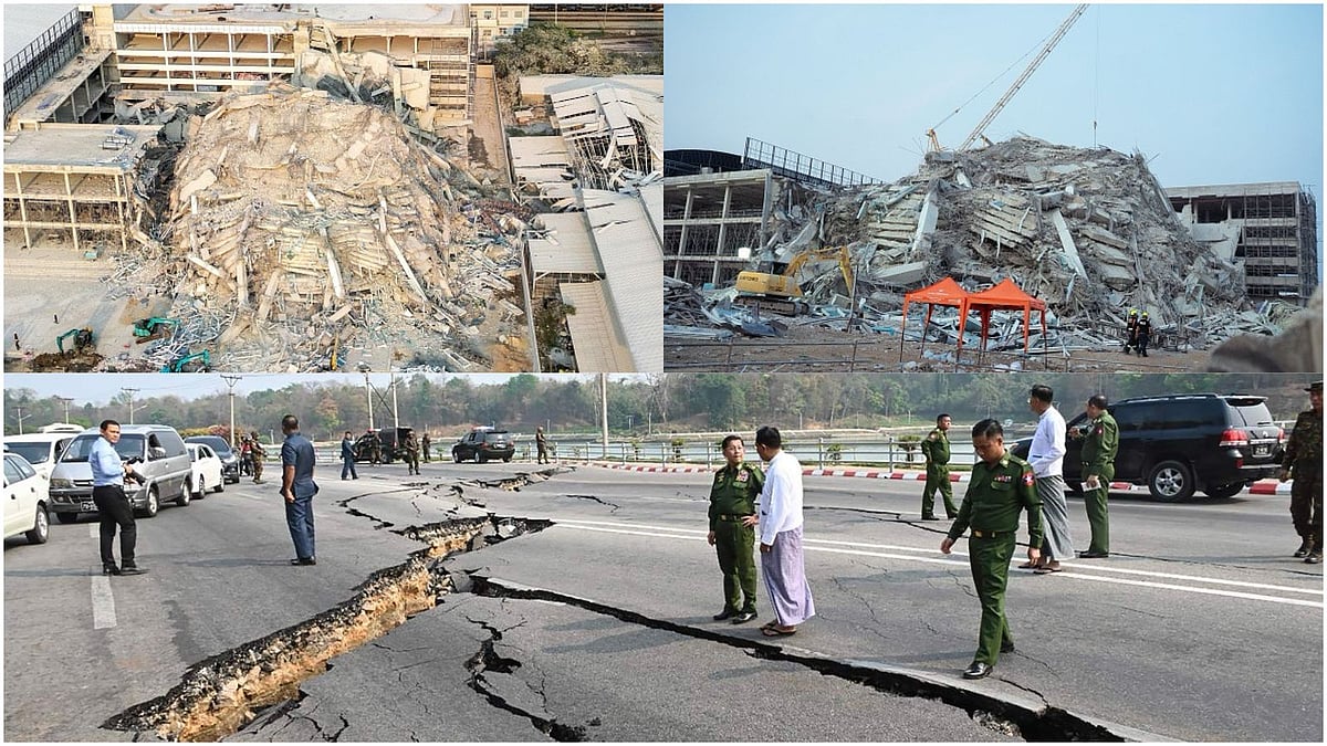 The UN Office for the Coordination of Humanitarian Affairs (OCHA) has stated that humanitarian operations in Myanmar have been hindered due to damaged roads and damaged infrastructure. - AP