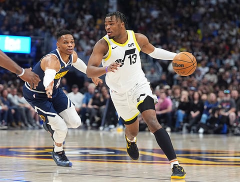 NBA Basketball: Utah Jazz vs Denver Nuggets