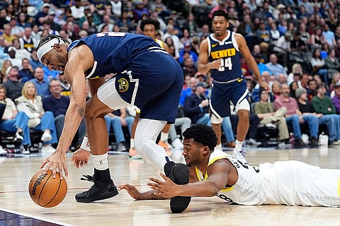 NBA Basketball Game: Utah Jazz vs Denver Nuggets