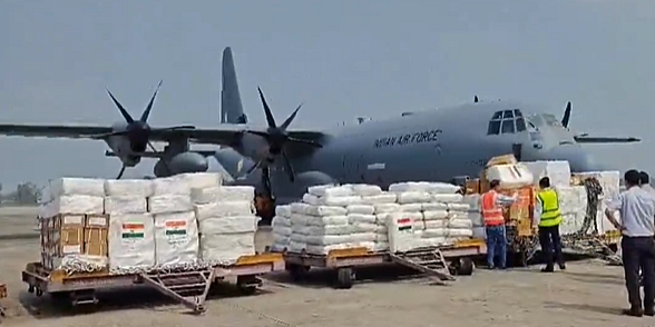 India sends relief material to earthquake-hit Myanmar on Saturday