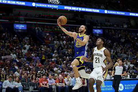 NBA Basketball Game: New Orleans Pelicans vs Golden State Warriors