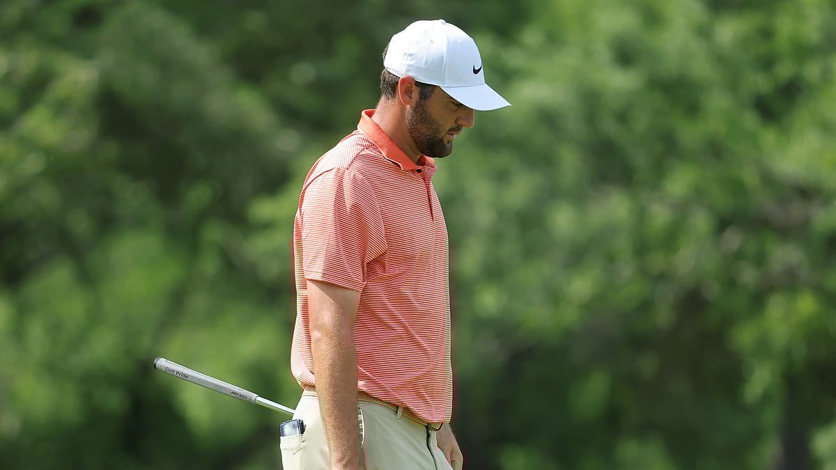 Scottie Scheffler at the Houston Open