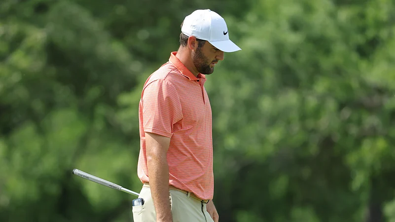 Scottie Scheffler at the Houston Open