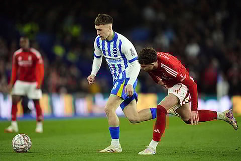 Britain Soccer FA Cup: Brighton vs Nottingham Forest
