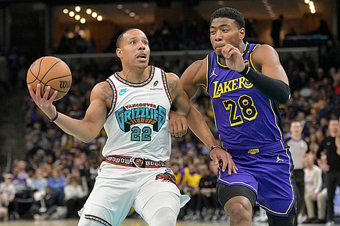 NBA Basketball Game: Los Angeles Lakers vs Memphis Grizzlies