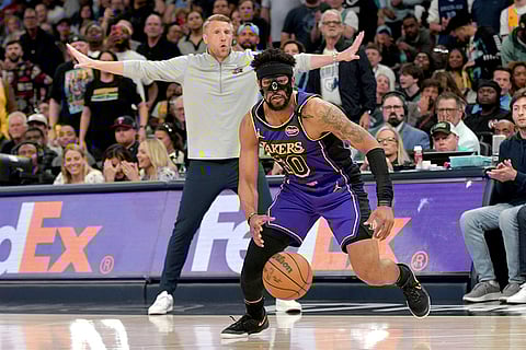 NBA Basketball: Memphis Grizzlies vs Los Angeles Lakers