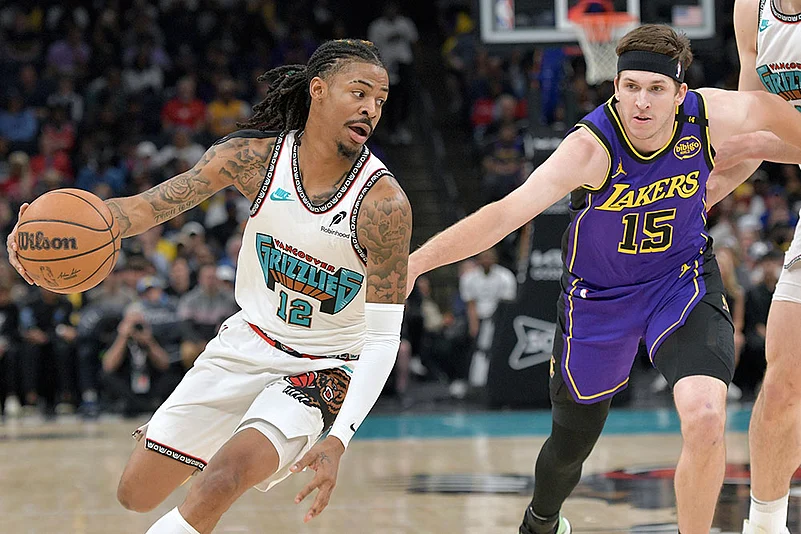 Basketball: Memphis Grizzlies vs Los Angeles Lakers