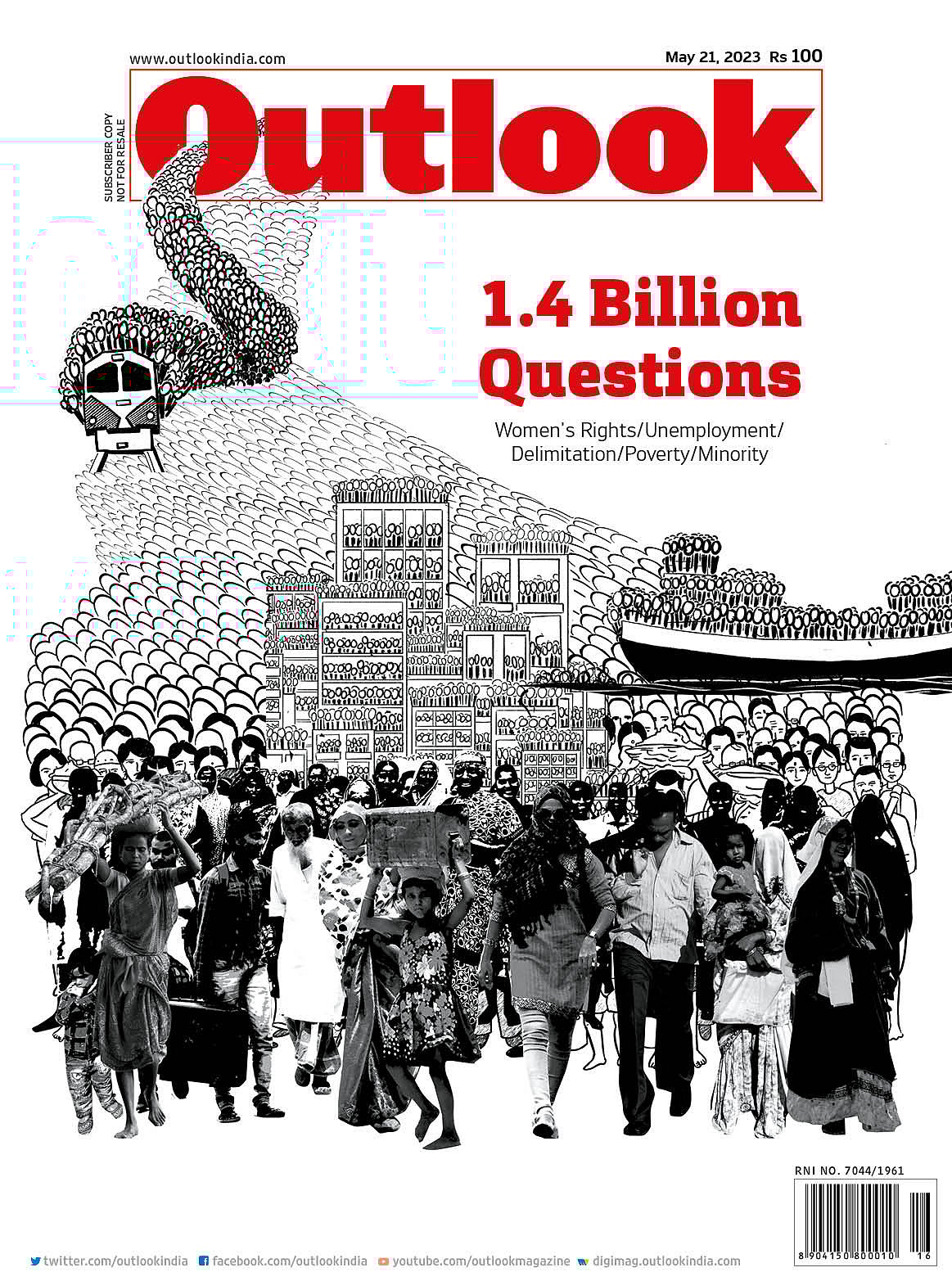 Outlook cover '1.4 billion questions' - null