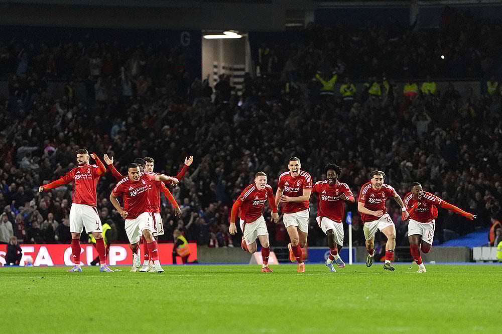 | Photo: Adam Davy/PA via AP : FA Cup: Brighton vs Nottingham Forest