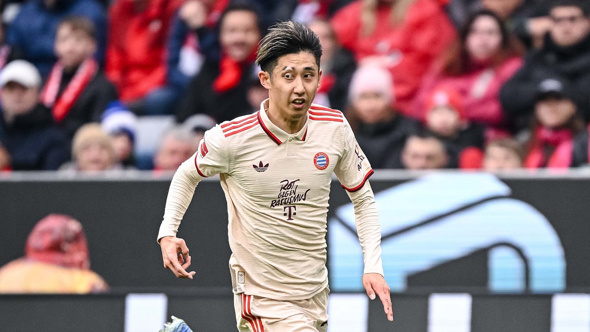Hiroki Ito in action for Bayern Munich