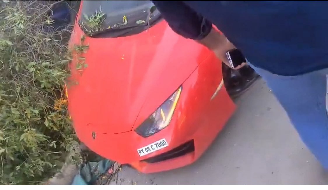 X.com : The car is registered in the name of Mridul and was being driven by Deepak. The driver, Deepak, a resident of Ajmer, has been arrested and the car has been taken into custody. 