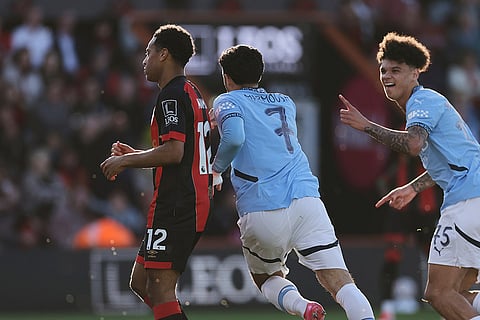 English FA Cup quarterfinal soccer match: Manchester City vs Bournemouth